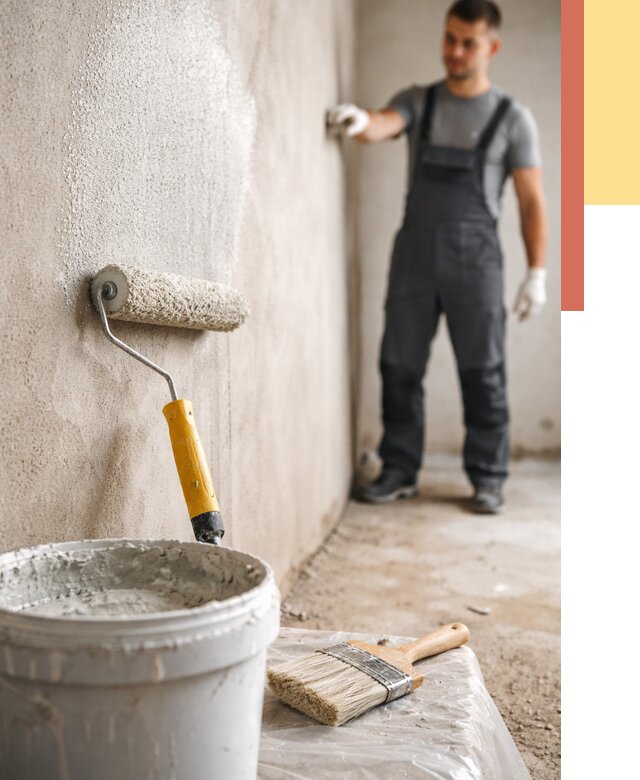 Нанесение бетоноконтакта на стены в Аксае от 4266 руб. быстро и недорого | ОТДЕЛОЧНИК-Акс