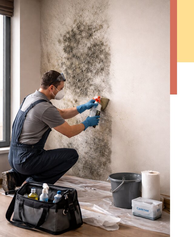 Удаление плесени со стен в Аксае от 2184 руб. — быстро и недорого | ОТДЕЛОЧНИК-Акс