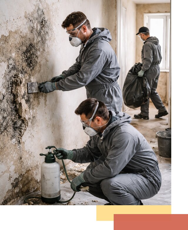 Удаление плесени со стен профессионально в Аксае