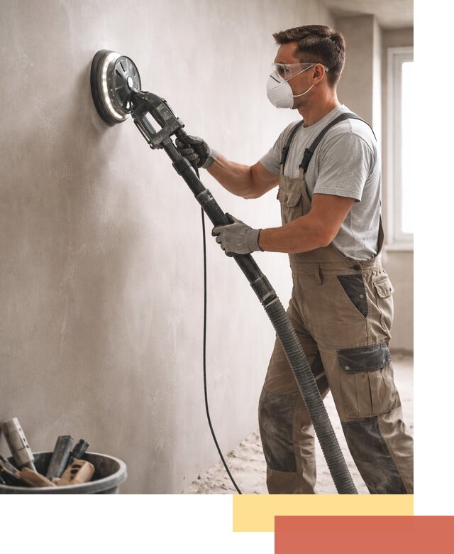 Профессиональная шлифовка стен в Аксае быстро и качественно