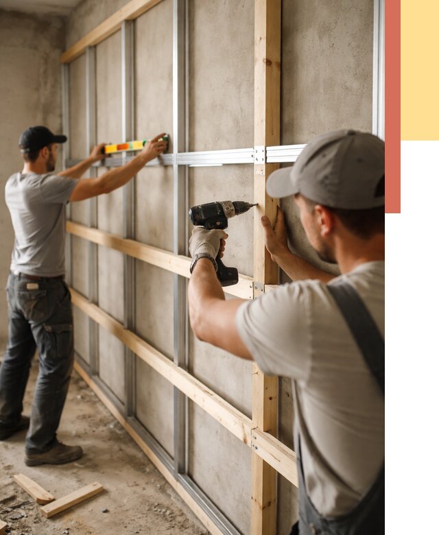 Устройство обрешетки под панели в Аксае от 2133 руб. — монтаж под ключ | ОТДЕЛОЧНИК-Акс