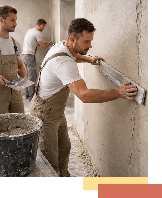 Штукатурка стен без маяков в Аксае быстро и качественно