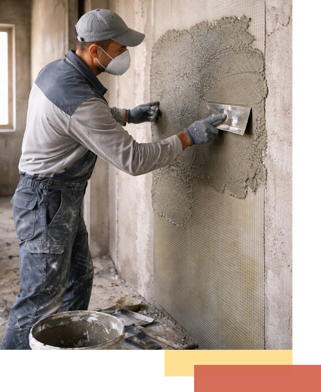 Штукатурка стен по сетке в Аксае под ключ качественно и быстро