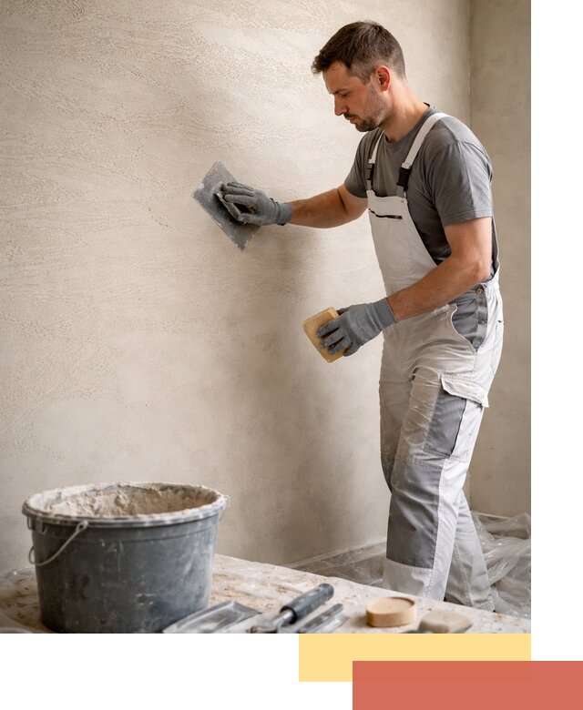 Декоративная штукатурка травертин в Аксае для стен и потолков