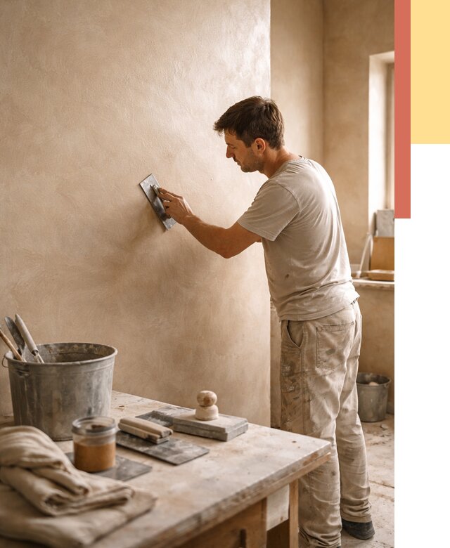 Марокканская штукатурка таделакт в Аксае под ключ от 4266 руб. | ОТДЕЛОЧНИК-Акс