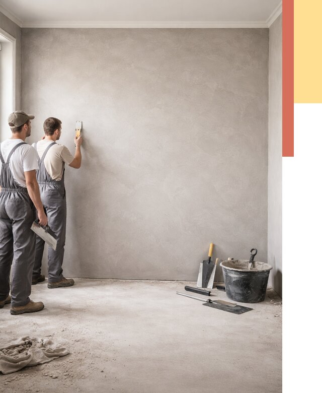 Микробетон на стены в Аксае от 1270 руб. — нанесение и отделка | ОТДЕЛОЧНИК-Акс