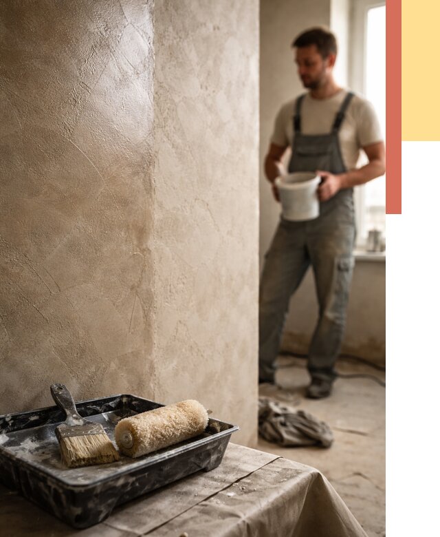 Нанесение воска на штукатурку в Аксае от 3555 руб. | Услуги ОТДЕЛОЧНИК-Акс