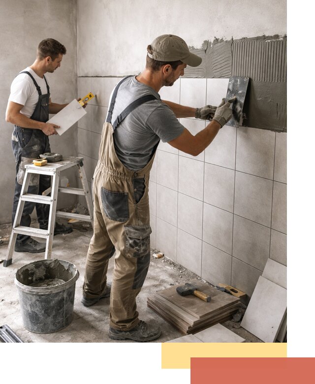 Укладка плитки на стены в Аксае профессионально и надежно