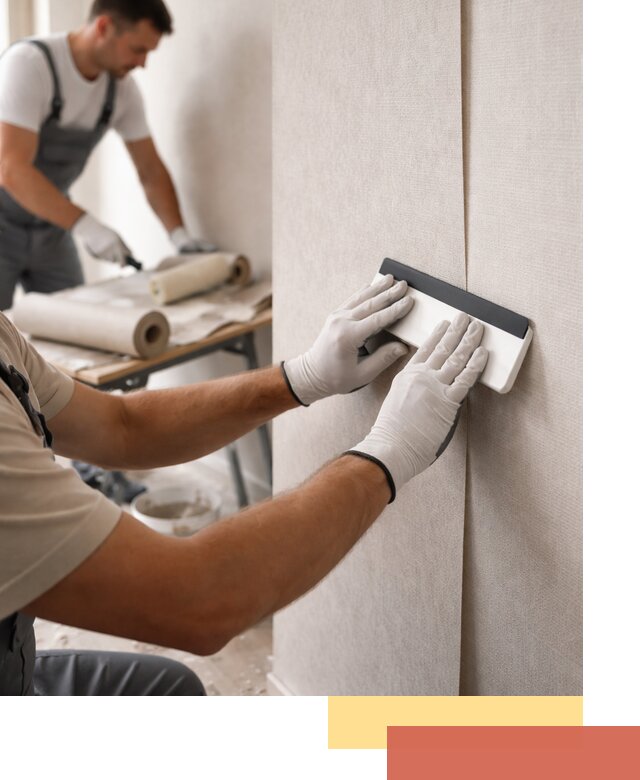 Поклейка обоев под покраску в Аксае профессионально и быстро