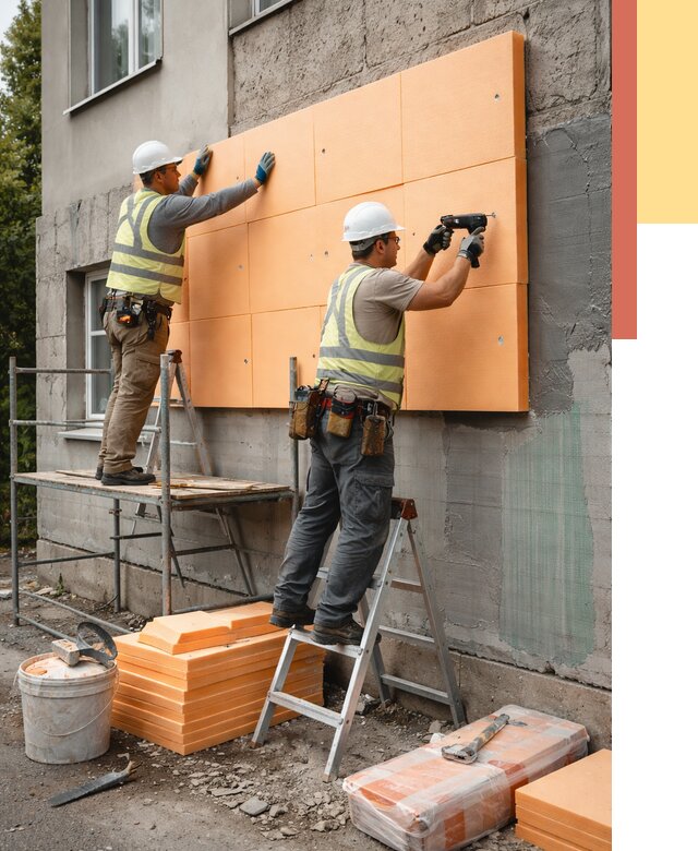 Утепление стен пеноплексом в Аксае от 1879 руб./м2 — быстро и недорого | ОТДЕЛОЧНИК-Акс