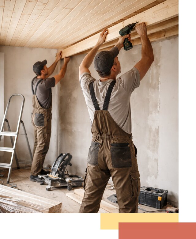 Монтаж потолка из вагонки в Аксае профессионально и аккуратно