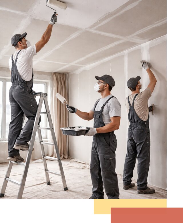 Покраска потолка из гипсокартона в Аксае качественно и недорого