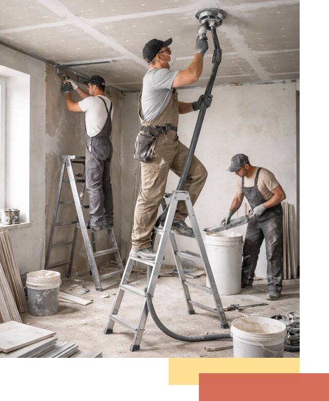 Ремонт потолка из гипсокартона в Аксае: быстрый и качественный монтаж