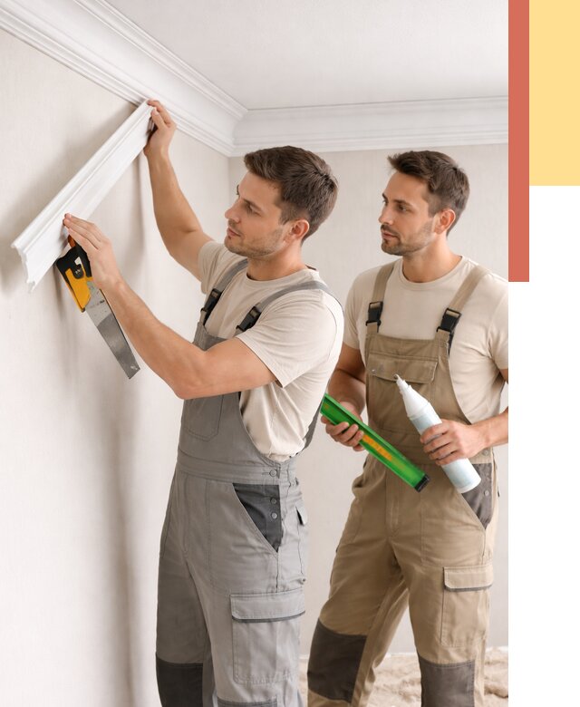 Монтаж потолочного плинтуса в Аксае от 2336 руб. — быстро и недорого | ОТДЕЛОЧНИК-Акс