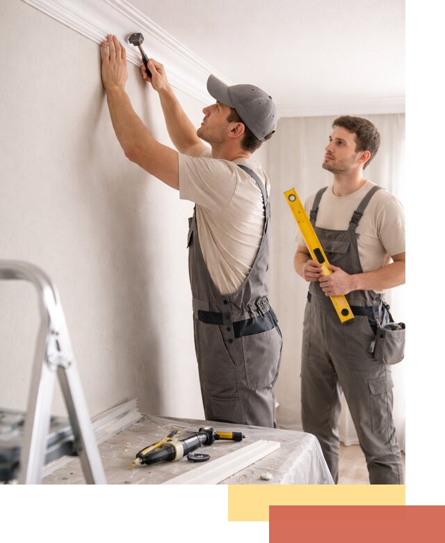 Монтаж потолочного плинтуса в Аксае качественно и быстро
