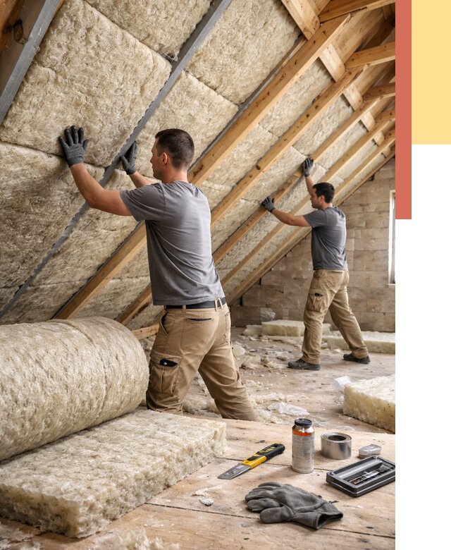 Утепление потолка минватой в Аксае от 1473 руб. — быстро и недорого | ОТДЕЛОЧНИК-Акс